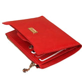 Women Genuine Leather Wallet Small Zipper Pu Coin Card Holder Purse